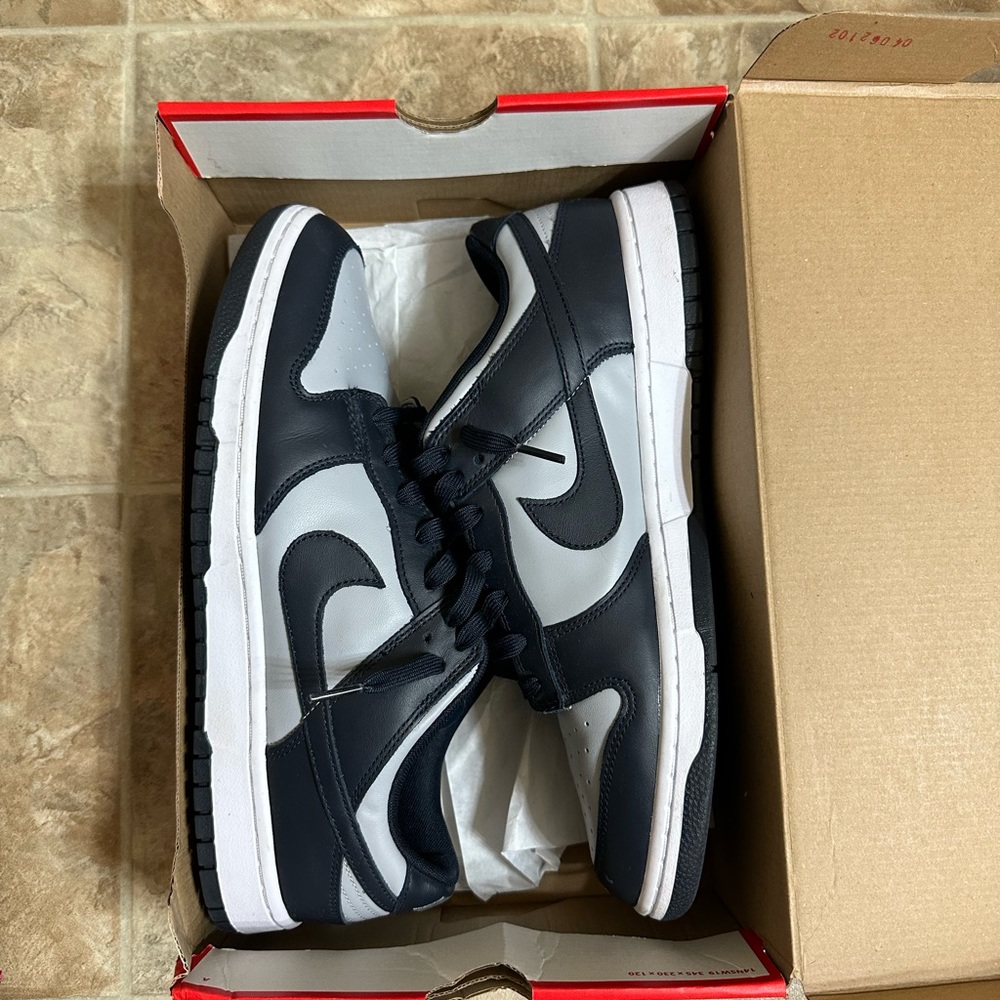 Nike Dunk Low “Georgetown”